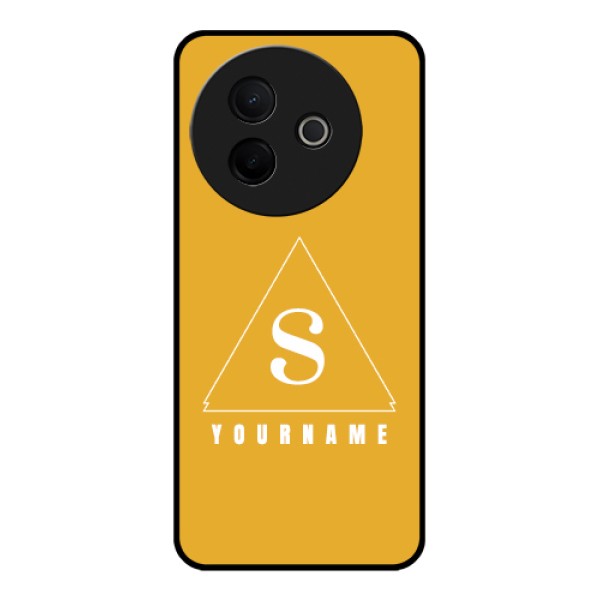 Vivo Y39 5G Custom Glass Phone Case - Simple Triangle Design
