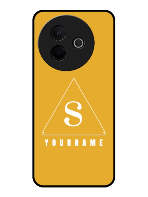 Custom Vivo Y39 5G Custom Glass Phone Case - Simple Triangle Design