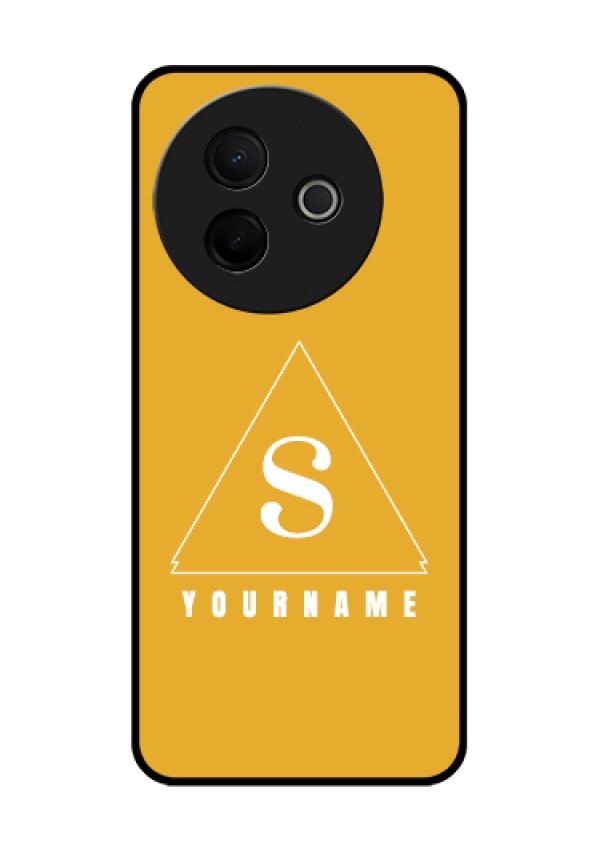 Vivo Y39 5G Custom Glass Phone Case - Simple Triangle Design