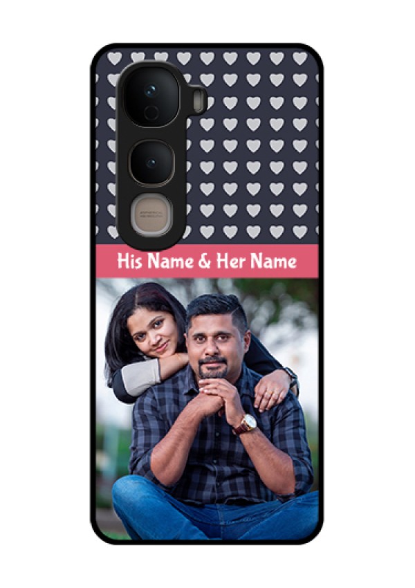 Vivo Y400 5G Custom Glass Phone Case - Love Symbols Design