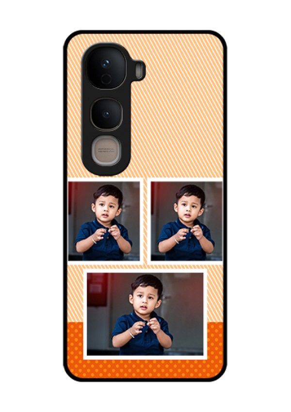 Vivo Y400 5G Custom Glass Phone Case - Bulk Photos Upload Design