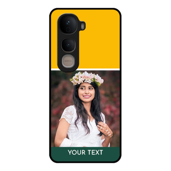 Vivo Y400 5G Custom Glass Phone Case - Love You Design