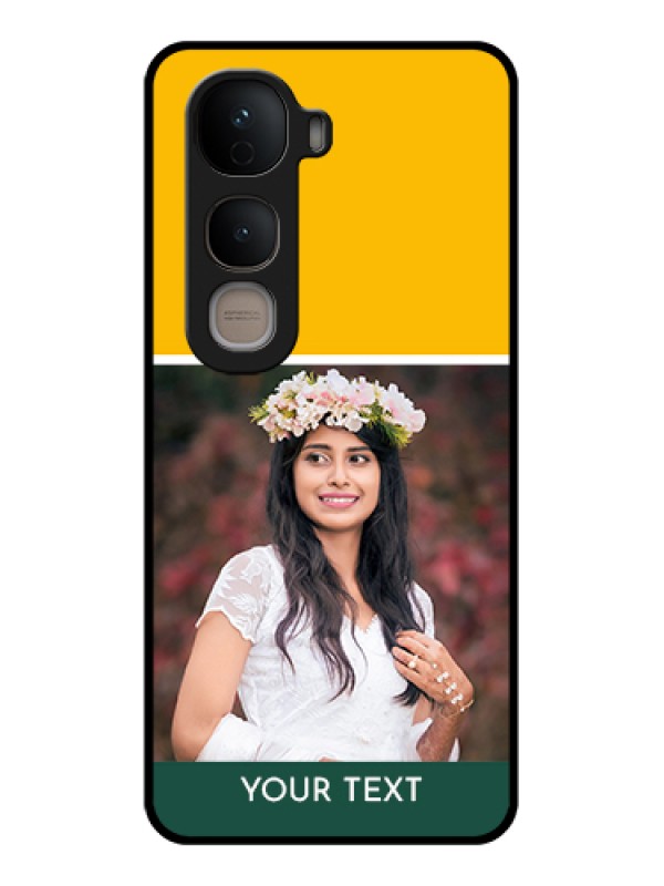 Custom Vivo Y400 5G Custom Glass Phone Case - Love You Design