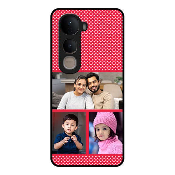 Vivo Y400 5G Custom Glass Phone Case - Bulk Photo Upload Design Vivo Y400 5G Custom Glass Phone Case - Bulk Photo Upload Design