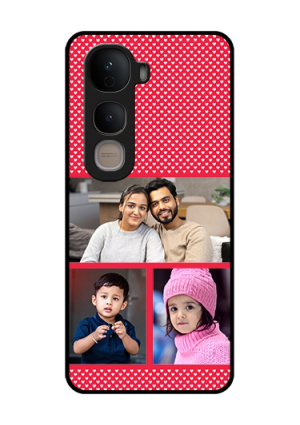 Vivo Y400 5G Custom Glass Phone Case - Bulk Photo Upload Design