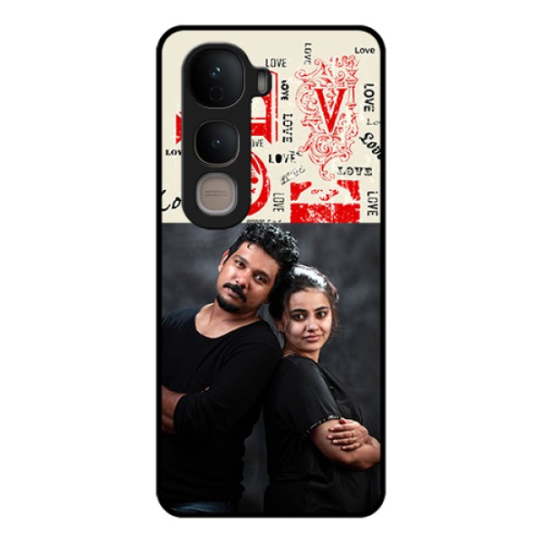 Vivo Y400 5G Custom Glass Phone Case - Trendy Love Design Case