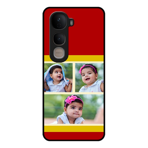 Vivo Y400 5G Custom Glass Phone Case - Multiple Pic Upload Design Vivo Y400 5G Custom Glass Phone Case - Multiple Pic Upload Design