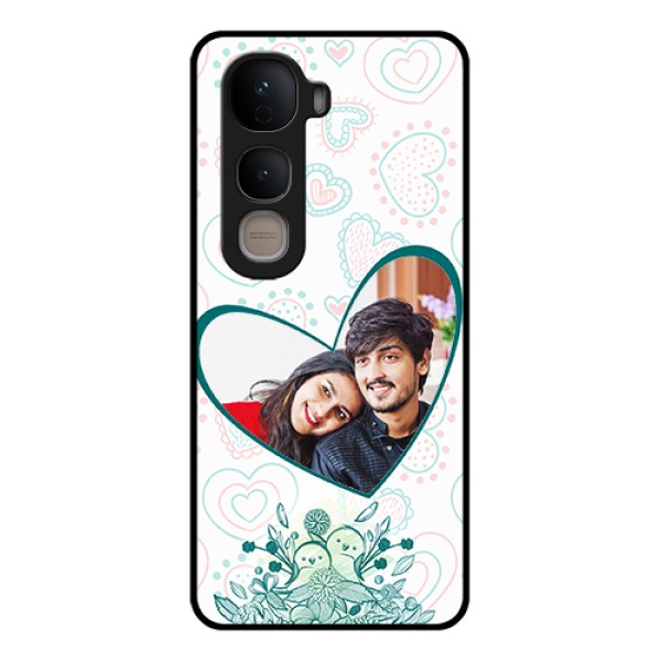 Vivo Y400 5G Custom Glass Phone Case - Premium Couple Design
