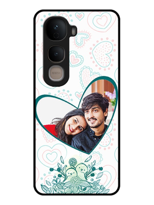 Custom Vivo Y400 5G Custom Glass Phone Case - Premium Couple Design
