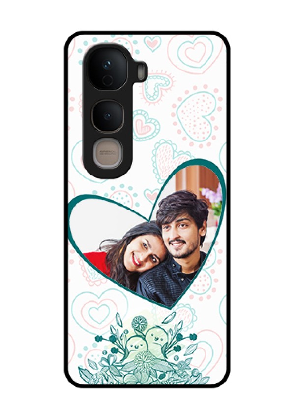 Vivo Y400 5G Custom Glass Phone Case - Premium Couple Design