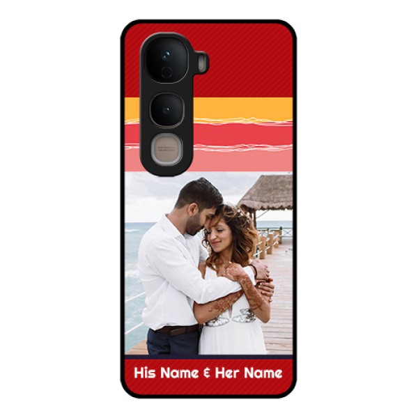 Vivo Y400 5G Custom Glass Phone Case - Colorful Case Design