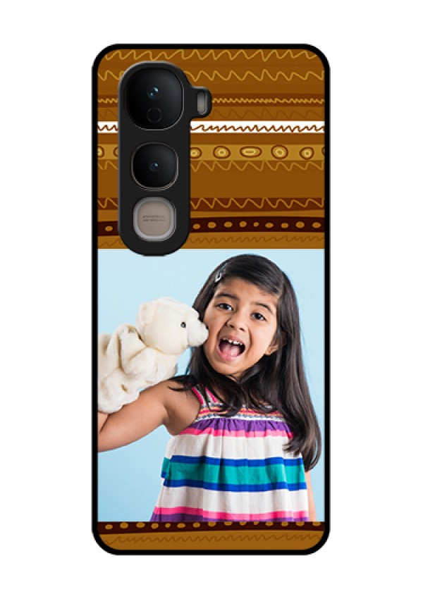 Vivo Y400 5G Custom Glass Phone Case - Friends Picture Upload Design