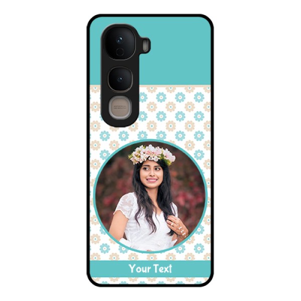 Vivo Y400 5G Custom Glass Phone Case - Beautiful Flowers Design Vivo Y400 5G Custom Glass Phone Case - Beautiful Flowers Design