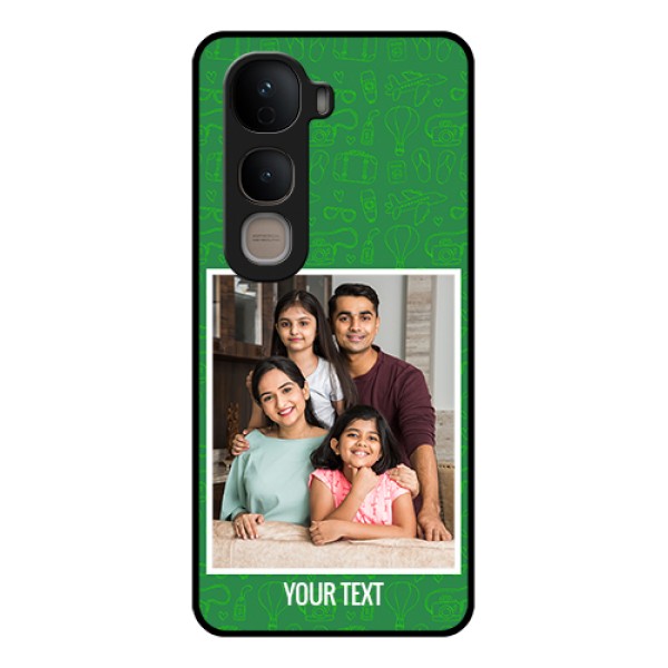 Vivo Y400 5G Custom Glass Phone Case - Picture Upload Design