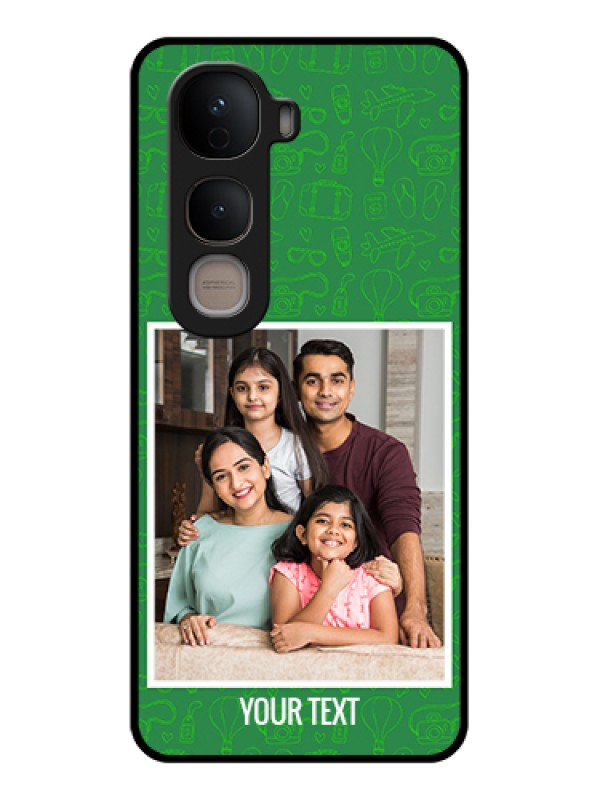 Custom Vivo Y400 5G Custom Glass Phone Case - Picture Upload Design