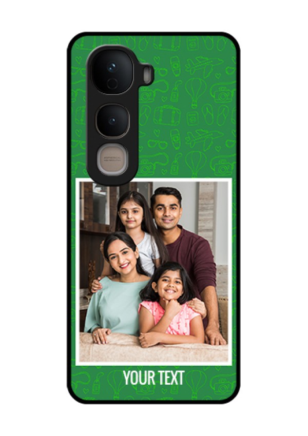 Vivo Y400 5G Custom Glass Phone Case - Picture Upload Design