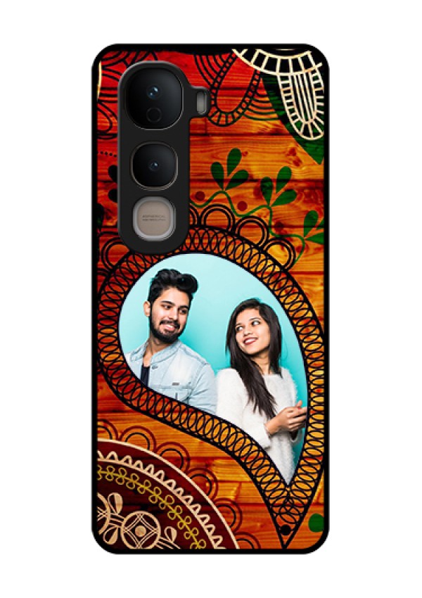 Vivo Y400 5G Custom Glass Phone Case - Abstract Colorful Design