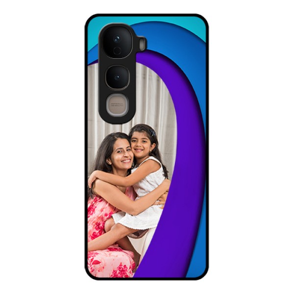 Vivo Y400 5G Custom Glass Phone Case - Simple Pattern Design Vivo Y400 5G Custom Glass Phone Case - Simple Pattern Design