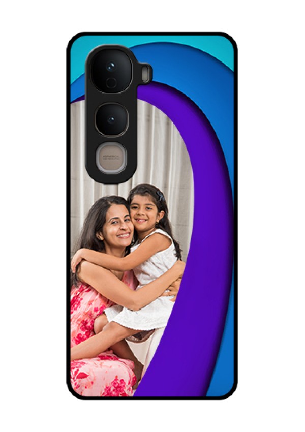 Vivo Y400 5G Custom Glass Phone Case - Simple Pattern Design