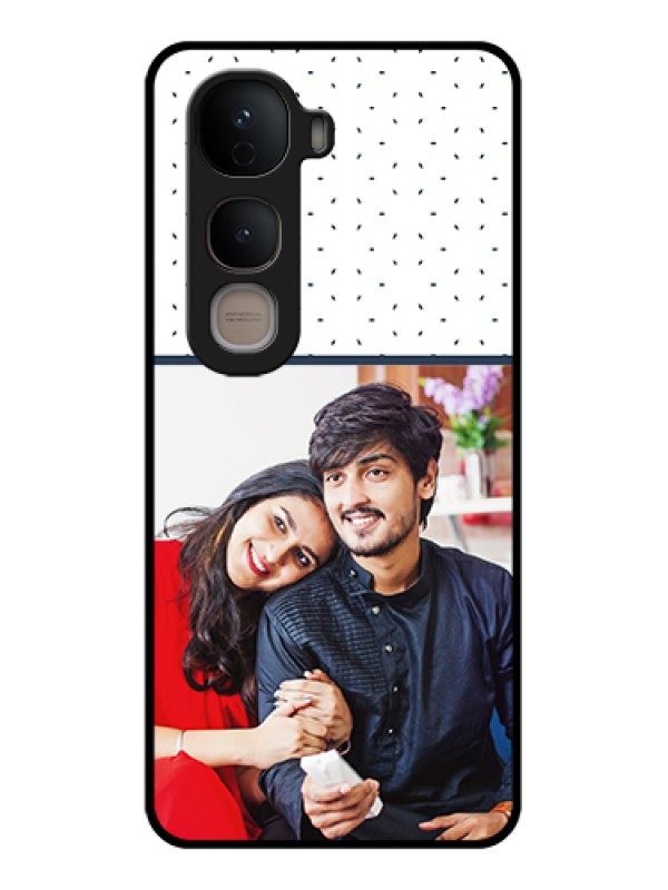 Custom Vivo Y400 5G Custom Glass Phone Case - Premium Dot Design