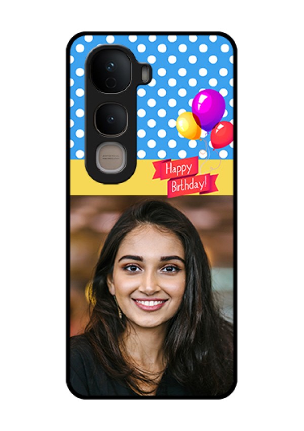 Vivo Y400 5G Custom Glass Phone Case - Happy Birthday Design