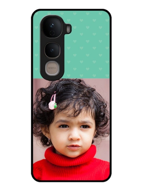 Custom Vivo Y400 5G Custom Glass Phone Case - Lovers Picture Design