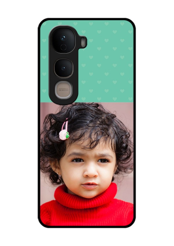 Vivo Y400 5G Custom Glass Phone Case - Lovers Picture Design