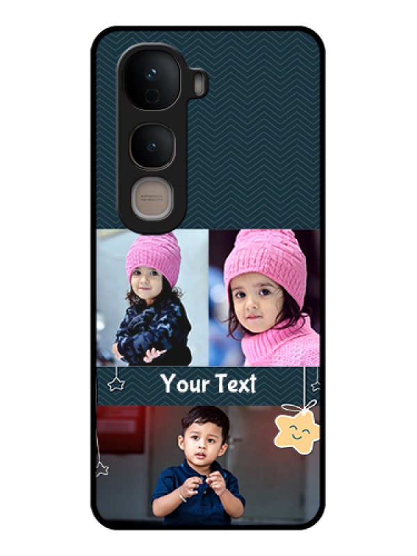 Custom Vivo Y400 5G Custom Glass Phone Case - Hanging Stars Design