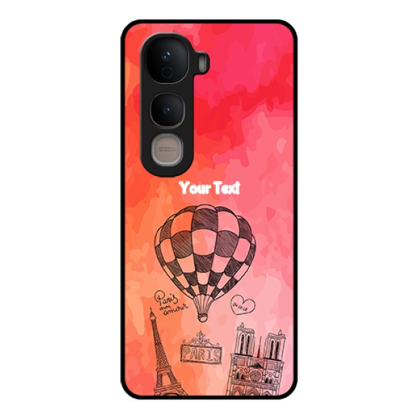 Vivo Y400 5G Custom Glass Phone Case - Paris Theme Design