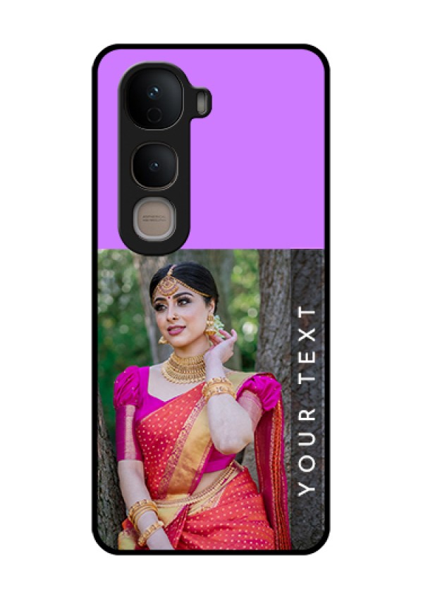 Vivo Y400 5G Custom Glass Phone Case - Birthday Icons Design