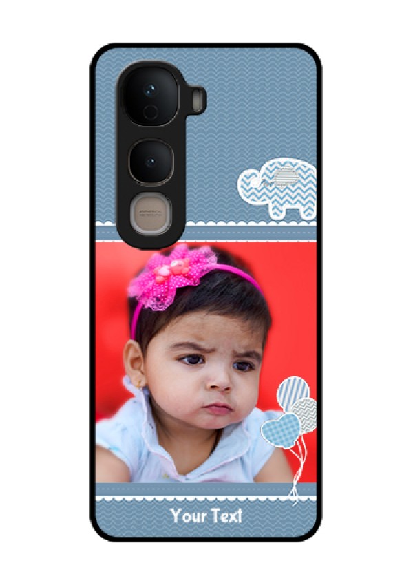 Vivo Y400 5G Custom Glass Phone Case - With Kids Pattern Design