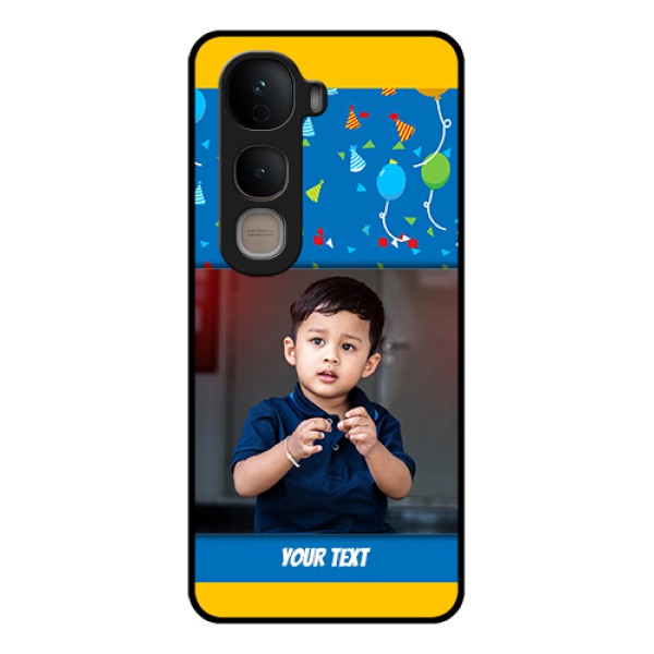 Vivo Y400 5G Custom Glass Phone Case - Birthday Wishes Design