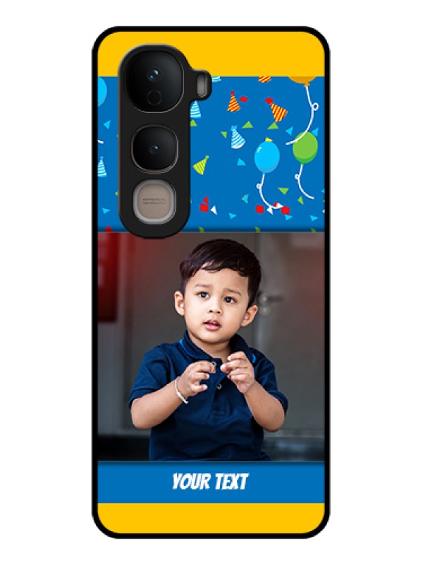 Custom Vivo Y400 5G Custom Glass Phone Case - Birthday Wishes Design