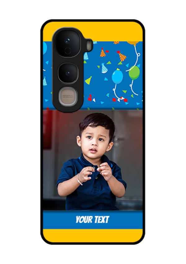Vivo Y400 5G Custom Glass Phone Case - Birthday Wishes Design