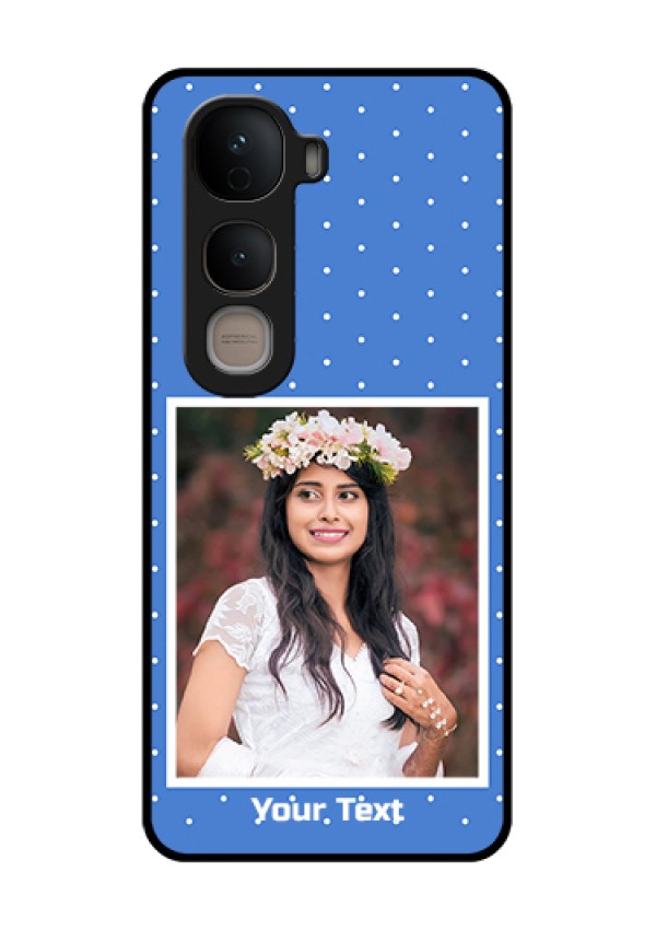 Vivo Y400 5G Custom Glass Phone Case - Polka Dots Design