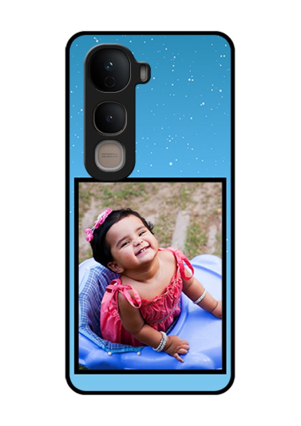 Vivo Y400 5G Custom Glass Phone Case - Wave Pattern Colorful Design