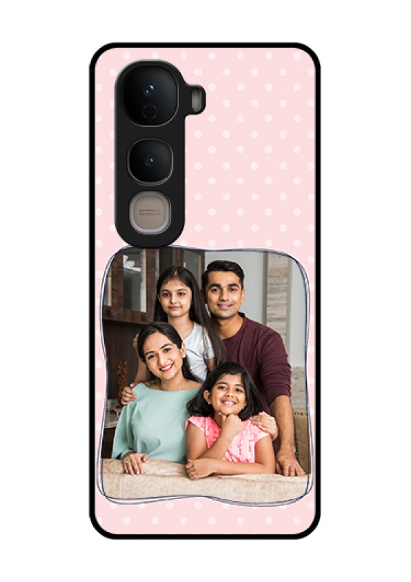 Vivo Y400 5G Custom Glass Phone Case - Family With Dots Design