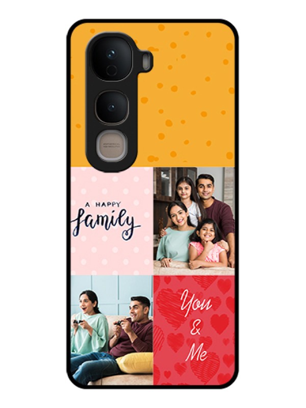 Custom Vivo Y400 5G Custom Glass Phone Case - Images With Quotes Design