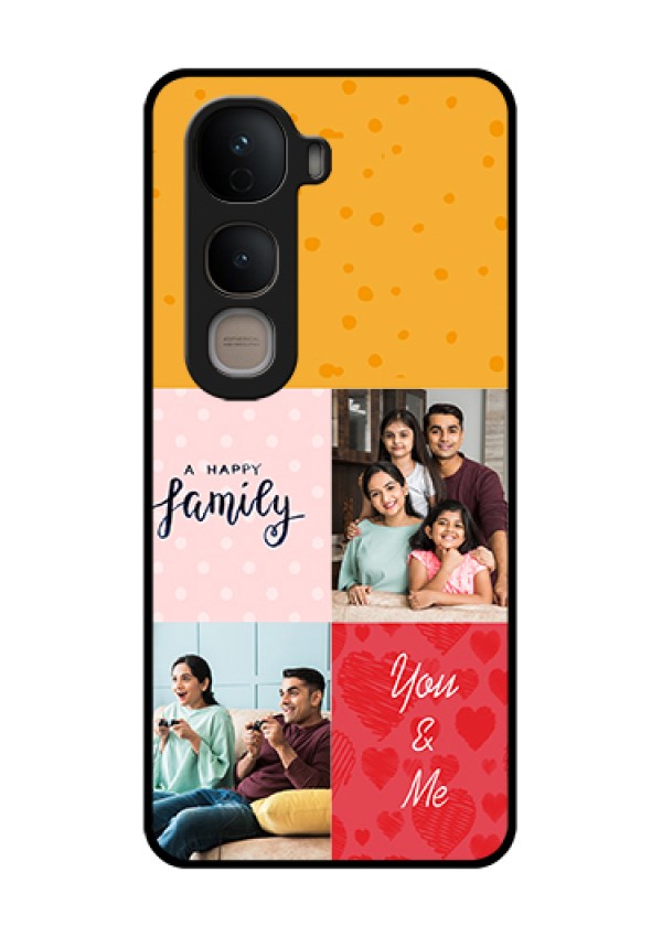 Vivo Y400 5G Custom Glass Phone Case - Images With Quotes Design