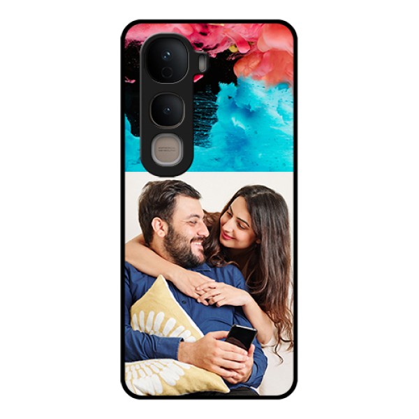 Vivo Y400 5G Custom Glass Phone Case - Quote With Acrylic Painting Design Vivo Y400 5G Custom Glass Phone Case - Quote With Acrylic Painting Design