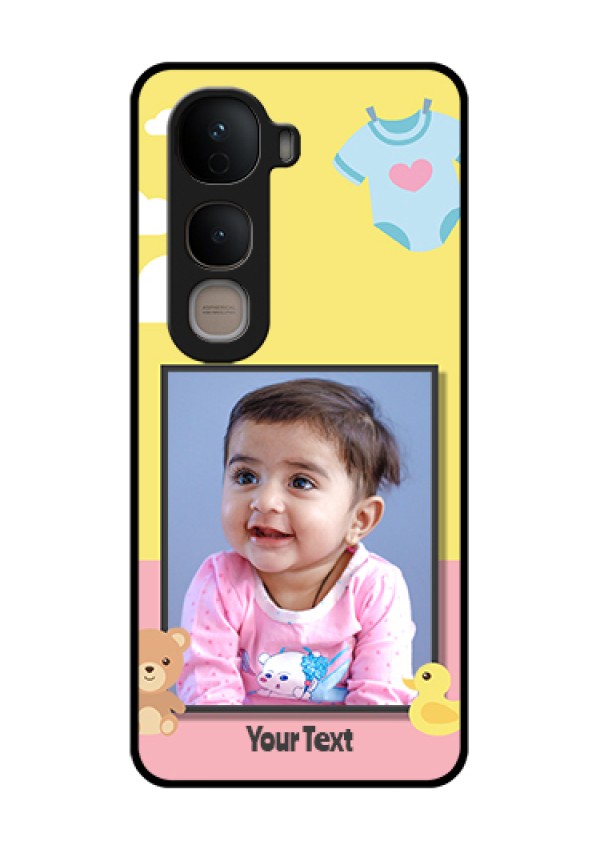 Vivo Y400 5G Custom Glass Phone Case - Kids 2 Color Design