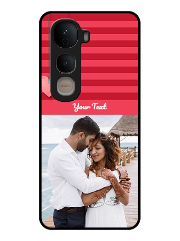 Custom Vivo Y400 5G Custom Glass Phone Case - Valentines Day Design
