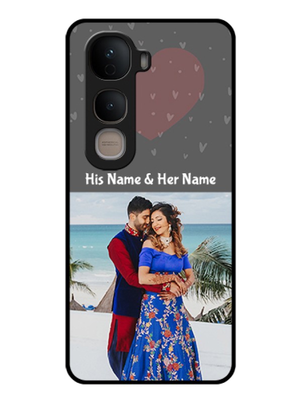 Custom Vivo Y400 5G Custom Glass Phone Case - Buy Love Design With Photo Online