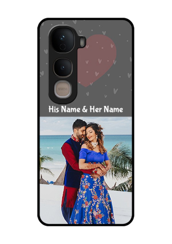Vivo Y400 5G Custom Glass Phone Case - Buy Love Design With Photo Online