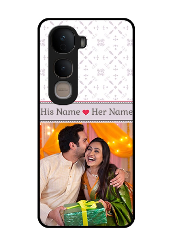 Vivo Y400 5G Custom Glass Phone Case - With Photo And Ethnic Design