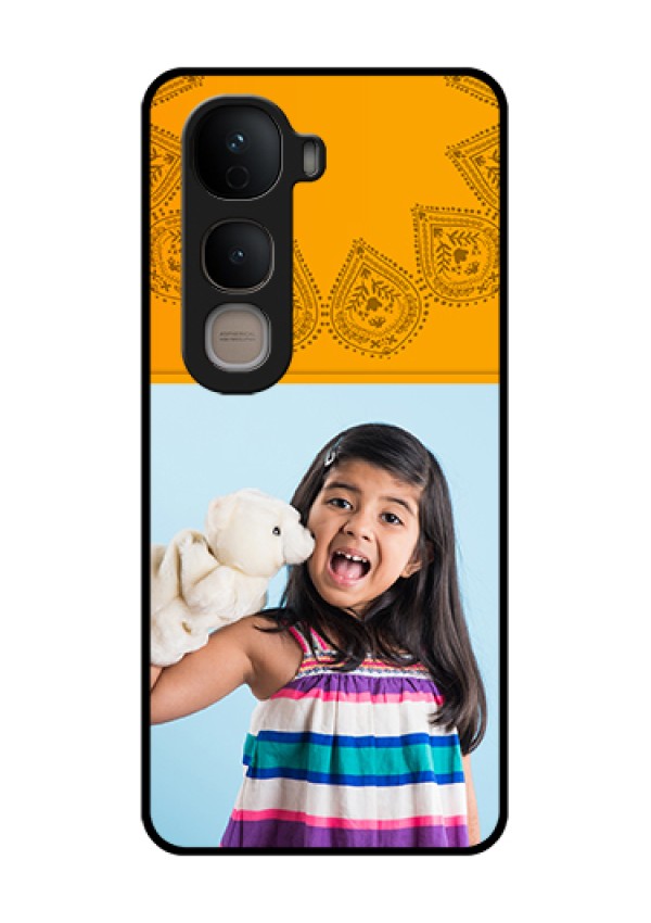 Vivo Y400 5G Custom Glass Phone Case - Photo Wedding Design