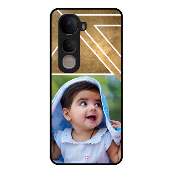 Vivo Y400 5G Custom Glass Phone Case - Gradient Abstract Texture Design Vivo Y400 5G Custom Glass Phone Case - Gradient Abstract Texture Design