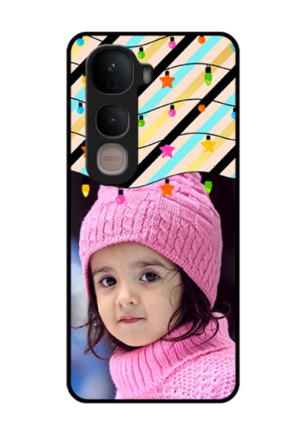 Vivo Y400 5G Custom Glass Phone Case - Lights Hanging Design