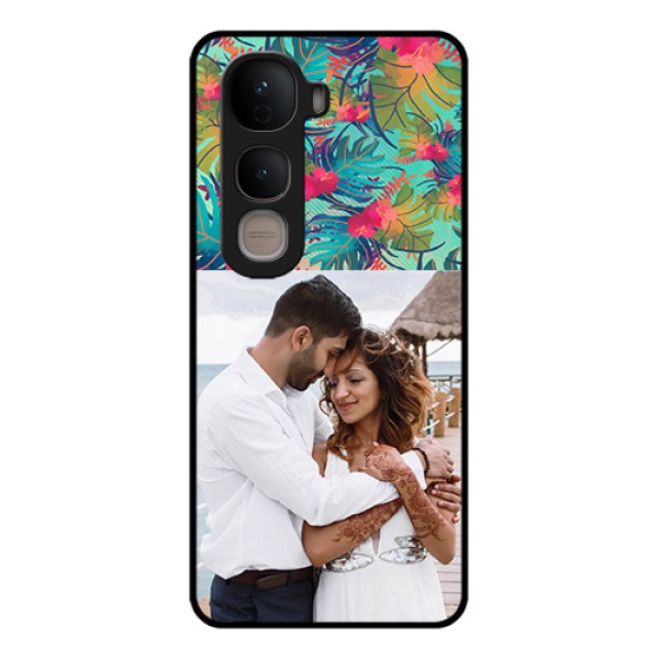 Vivo Y400 5G Custom Glass Phone Case - Watercolor Floral Design Vivo Y400 5G Custom Glass Phone Case - Watercolor Floral Design