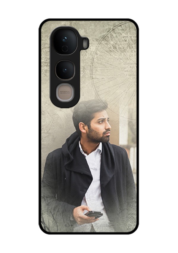 Vivo Y400 5G Custom Glass Phone Case - With Vintage Design
